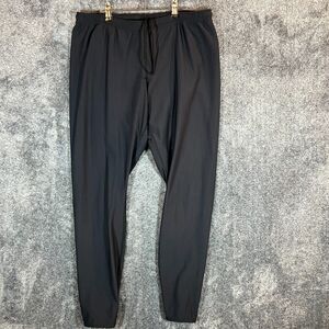 Vintage Patagonia Cool Weather Tights Pants Mens XL Black Fleece Winter USA Made